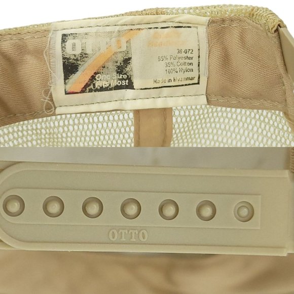 Vintage Otto Surveyor Hayes Instrument Mesh Rope Braid Snapback Cap Trucker Hat - Picture 12 of 13